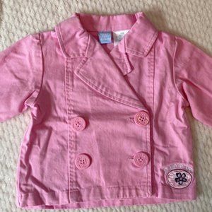 Disney- Minnie Mouse Pink Denim Jacket (12M)